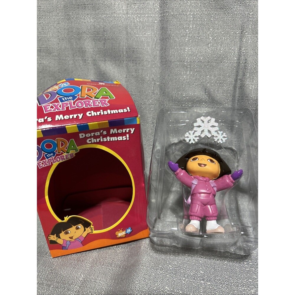 American‎ Greetings Dora the Explorer Dora's Merry Christmas Ornament Nick JR